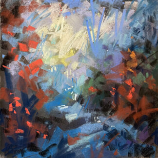 Blue Morning, Abstracted by Nancy Freeman