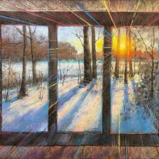 Fractured Snowmaggedon by Nancy Freeman
