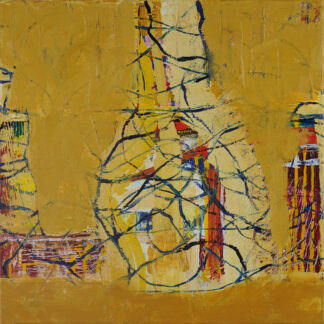 Still Life with Bottle by Sharon Frey