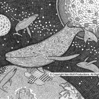Whales in Space by Bob Friedenberg
