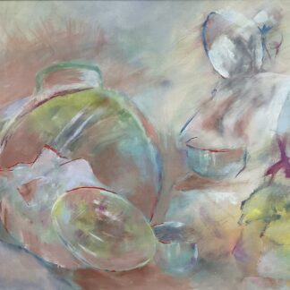 The Utility Room with Lamp by Gail Goriesky