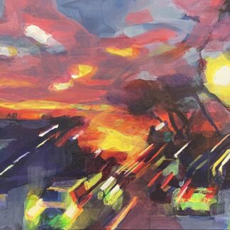 Evening Rush by Madeleine Greenwald
