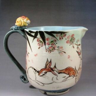 Bunny Pitcher by Tracie Griffith Tso