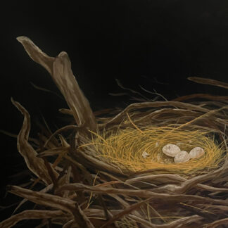 Gilded Eagle Nest by Hannah Grisevich