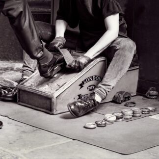 London Shoe Shine by Judy Guenther