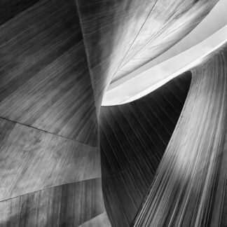 Graceful Gehry BW by Judy Guenther