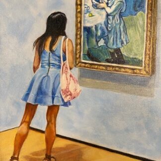 Art Lovers 1 - Picasso - Le Gourmet 0 by Leni Gurin