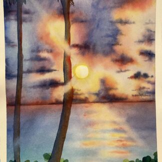 Sunrise in Quintana Roo by Melissa Halsey