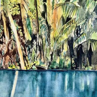 Pool Reflections by Tara Hamilton