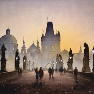 Charles Bridge by Jinchen Han