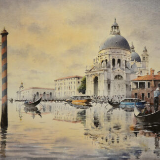 St. Maria della Salute, Venice by Jinchen Han