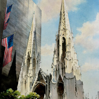 St. Patrick Cathedral, Manhattan by Jinchen Han