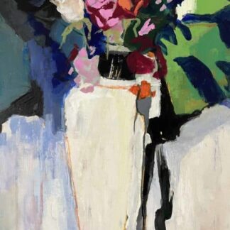 White Vase by Judy Heiser