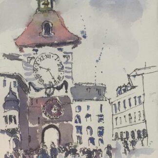 Clock Tower - Bern Switzerland by Jim Hochron
