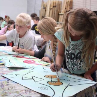 Art Camp AM & PM (ages 9-12)