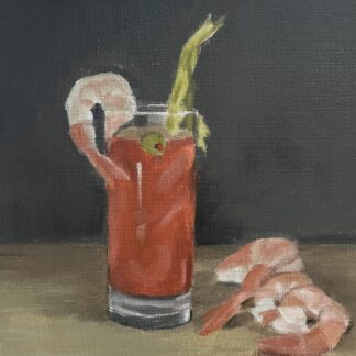Bloody Mary and Shrimp by Elizabeth Settle