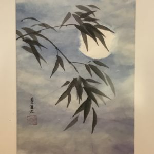 Finishing Sumie Art Work Workshop