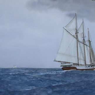 Coal Schooner by James Iams