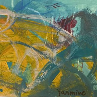 Flowing Down to the Lake by Yasmine Iskander