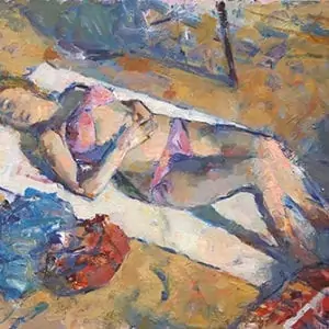 "Sunbathing" by John Murray