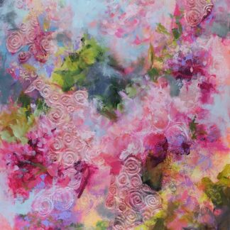 Spring Blossom Flying by Marjorie Johnson