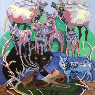 Keystone Species II - Wolves by Joan Slottow