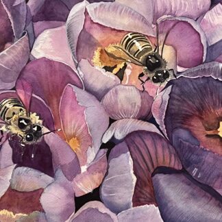 Sweet Flowers, by Light-Winged Zephyrs Softly Fanned by Mary Kushan