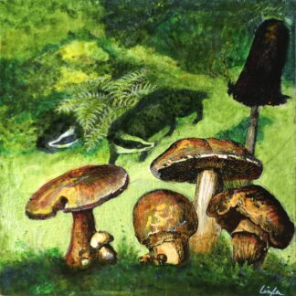 Mushroom Hunter by Liz Aukamp LaGarde