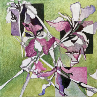 Fractured Irises by Liz LaGarde