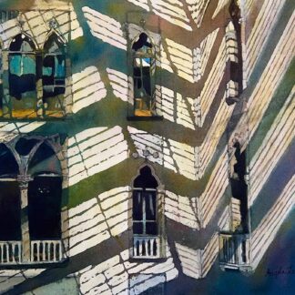 Shadow Play at Isabella Gardner Museum by Angela Lacy