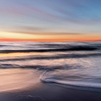 Ocean Sunrise by Eva Lanyi