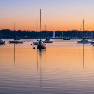 Potomac Sunrise by Eva Lanyi