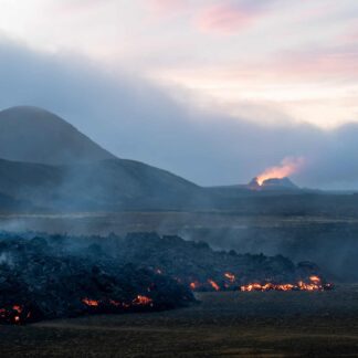 Volcano Visit by Eva Lanyi