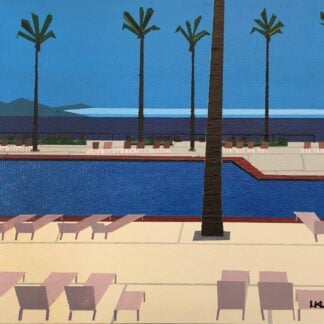 Mexico Pool Side by Lisa Laohaphan