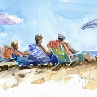 Last Day at the Beach by Ray Goodrow