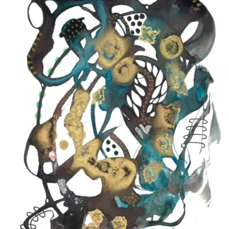 The Leaf Motif series #302 by Michal Mahgerefteh