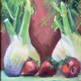 Fennel and Strawberries by Trudy Levy