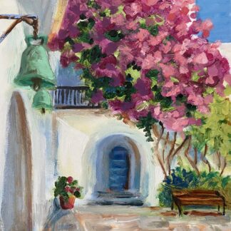 Greek Island by Maria Fiorella