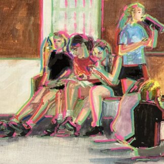 "Rehearsal Break" by Nancy Lorentz