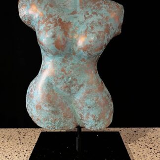 Patina Torso Sculpture #1 by Janice Maclean