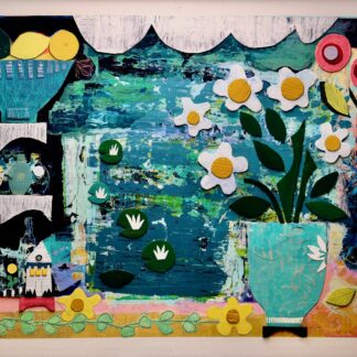 Window View: Lemons & Lillies by Julia Malakoff