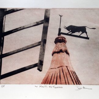 Le Moulin des Taureaux by David Mann