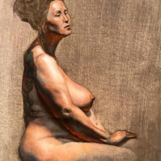 Susanna, contemplating by Mahua Mazumdar