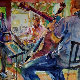 Hot Night Cool Jazz by Jeanne McIntyre