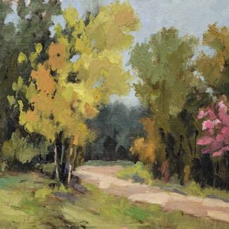Spring Path at Jones Point by Anne Meagher-Cook