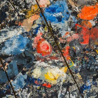 Jackson Pollock's Barn Door by Julie Miller