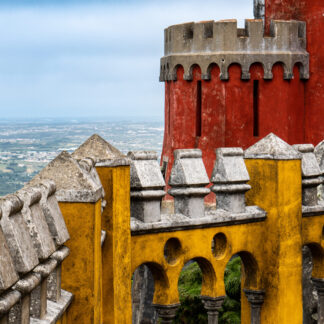 Castle View by Julie Miller