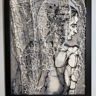 Girl Behind Lace by Samuel C. Miller