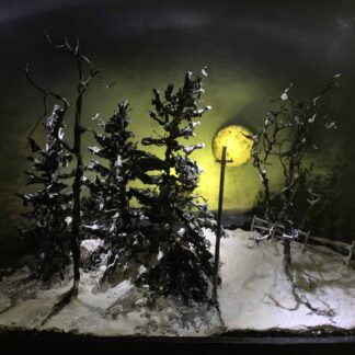 Full Moon on a Windy night by Samuel C. Miller
