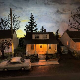 Mungalow (Winter at Dusk) by Samuel C Miller